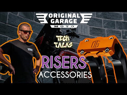 OG 8.5" Pull Back Risers