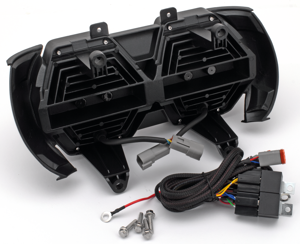 HONEYCOMB ROAD GLIDE LED HEADLIGHT UNIT